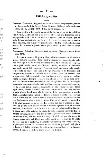 Il Borghini studi di filologia e di lettere italiane