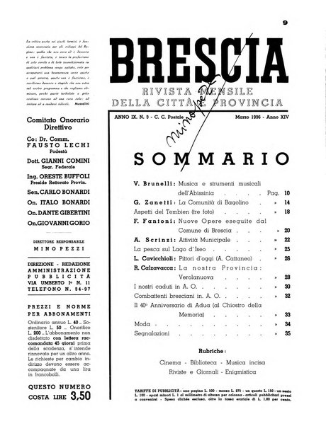 Brescia rassegna mensile illustrata