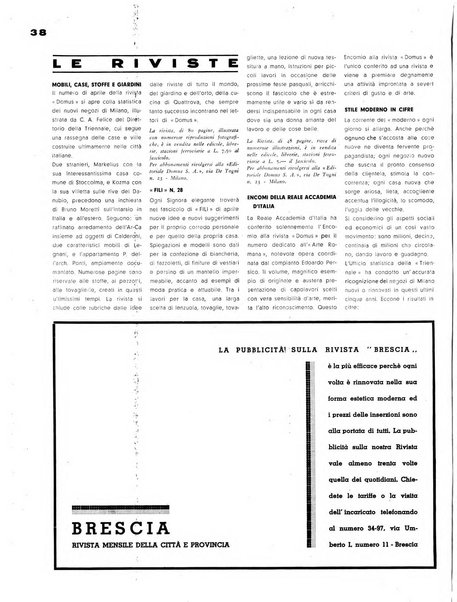 Brescia rassegna mensile illustrata