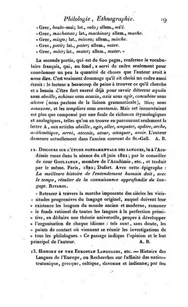 Bulletin des sciences historiques, antiquites, philologie septieme section du Bulletin universel des sciences et de l'industrie