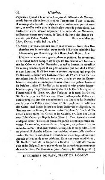 Bulletin des sciences historiques, antiquites, philologie septieme section du Bulletin universel des sciences et de l'industrie