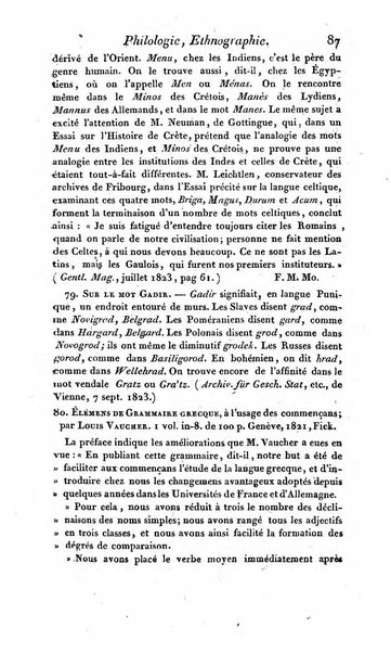 Bulletin des sciences historiques, antiquites, philologie septieme section du Bulletin universel des sciences et de l'industrie