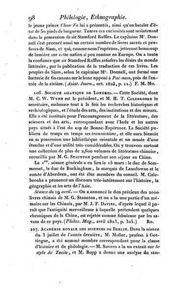 Bulletin des sciences historiques, antiquites, philologie septieme section du Bulletin universel des sciences et de l'industrie