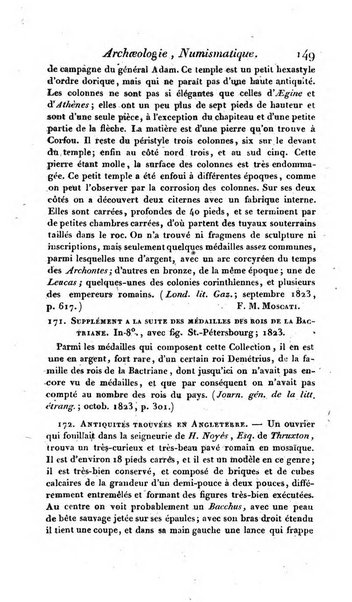 Bulletin des sciences historiques, antiquites, philologie septieme section du Bulletin universel des sciences et de l'industrie