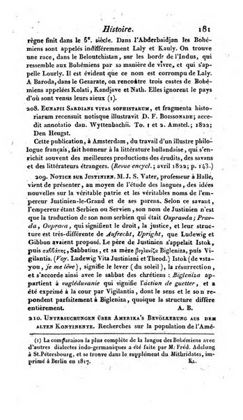 Bulletin des sciences historiques, antiquites, philologie septieme section du Bulletin universel des sciences et de l'industrie