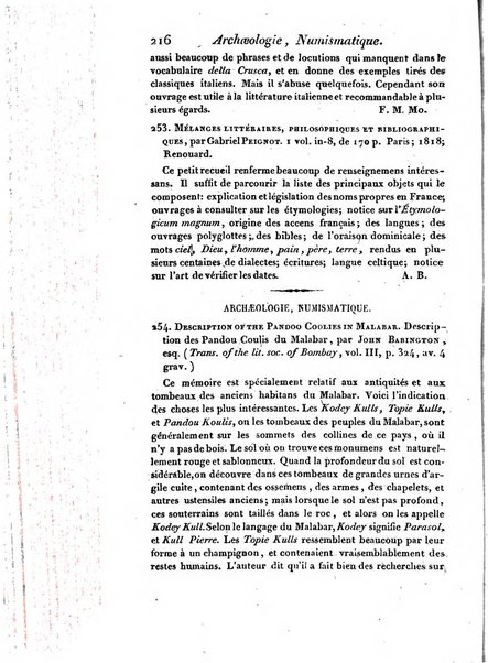 Bulletin des sciences historiques, antiquites, philologie septieme section du Bulletin universel des sciences et de l'industrie