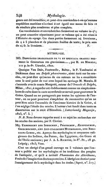 Bulletin des sciences historiques, antiquites, philologie septieme section du Bulletin universel des sciences et de l'industrie