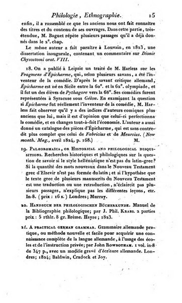 Bulletin des sciences historiques, antiquites, philologie septieme section du Bulletin universel des sciences et de l'industrie