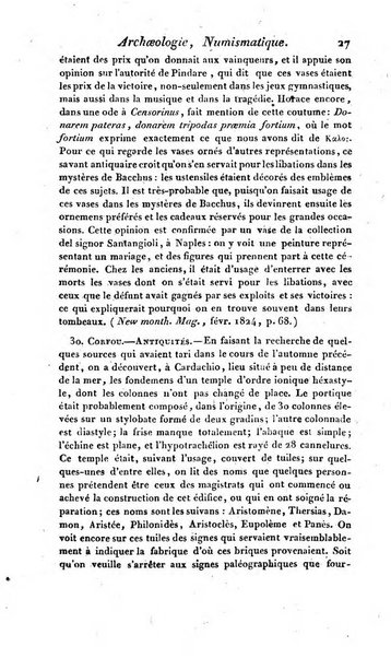 Bulletin des sciences historiques, antiquites, philologie septieme section du Bulletin universel des sciences et de l'industrie