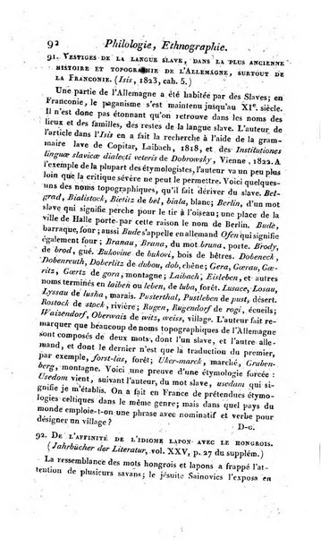 Bulletin des sciences historiques, antiquites, philologie septieme section du Bulletin universel des sciences et de l'industrie