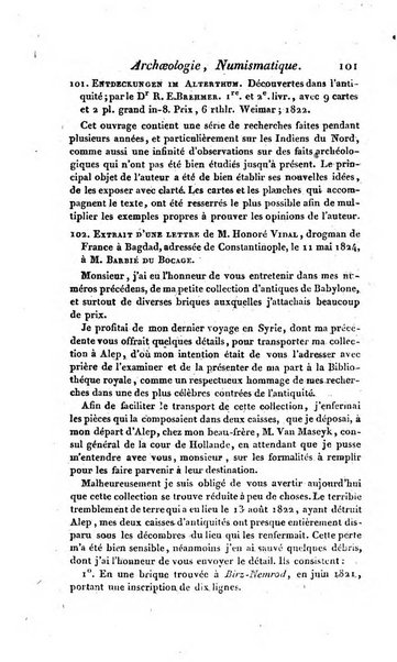 Bulletin des sciences historiques, antiquites, philologie septieme section du Bulletin universel des sciences et de l'industrie