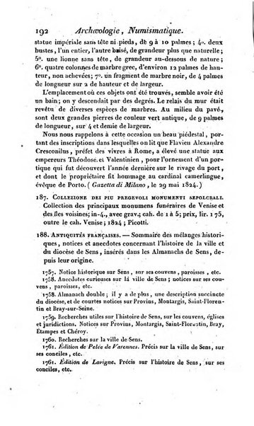 Bulletin des sciences historiques, antiquites, philologie septieme section du Bulletin universel des sciences et de l'industrie