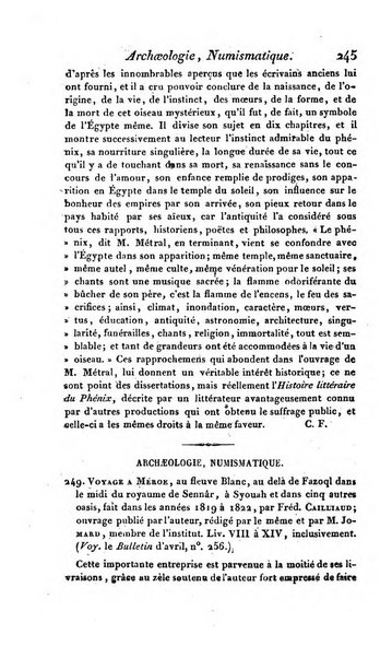 Bulletin des sciences historiques, antiquites, philologie septieme section du Bulletin universel des sciences et de l'industrie