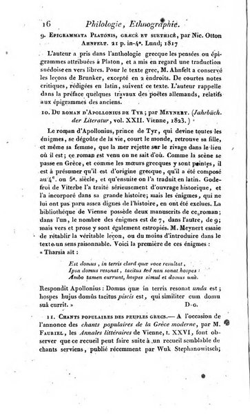 Bulletin des sciences historiques, antiquites, philologie septieme section du Bulletin universel des sciences et de l'industrie