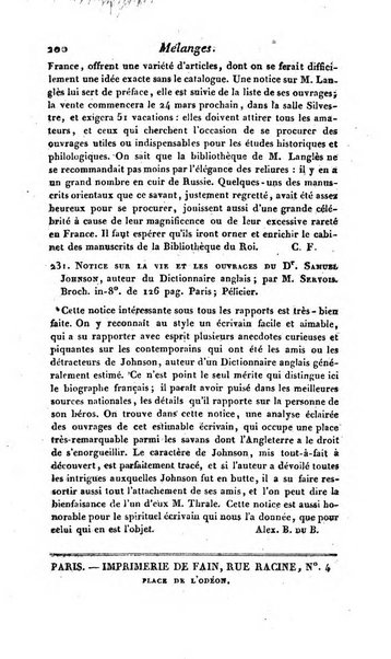 Bulletin des sciences historiques, antiquites, philologie septieme section du Bulletin universel des sciences et de l'industrie