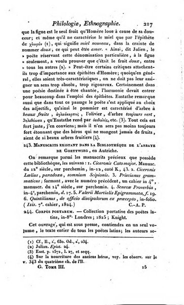 Bulletin des sciences historiques, antiquites, philologie septieme section du Bulletin universel des sciences et de l'industrie