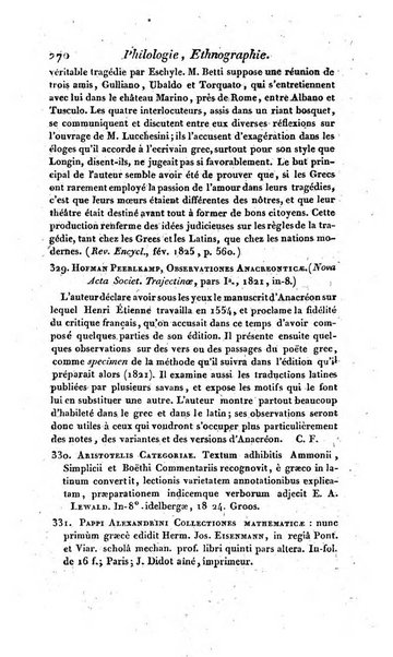 Bulletin des sciences historiques, antiquites, philologie septieme section du Bulletin universel des sciences et de l'industrie