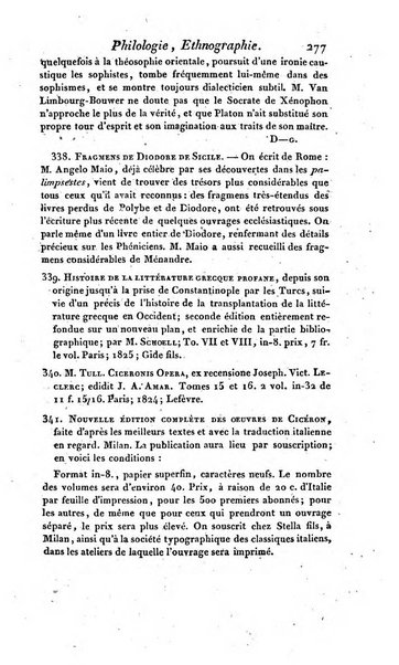 Bulletin des sciences historiques, antiquites, philologie septieme section du Bulletin universel des sciences et de l'industrie