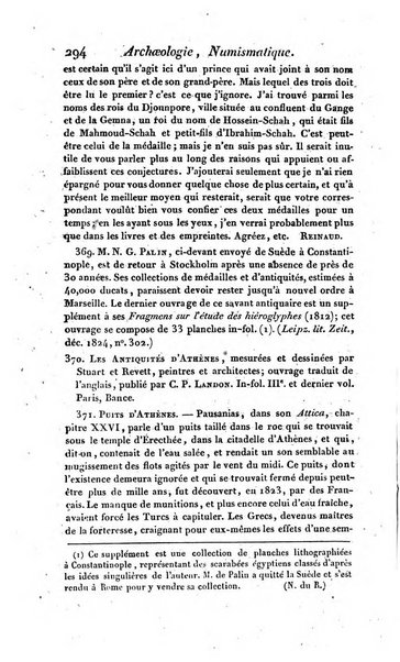 Bulletin des sciences historiques, antiquites, philologie septieme section du Bulletin universel des sciences et de l'industrie