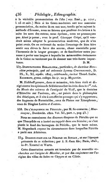 Bulletin des sciences historiques, antiquites, philologie septieme section du Bulletin universel des sciences et de l'industrie