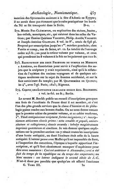 Bulletin des sciences historiques, antiquites, philologie septieme section du Bulletin universel des sciences et de l'industrie