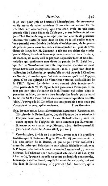 Bulletin des sciences historiques, antiquites, philologie septieme section du Bulletin universel des sciences et de l'industrie