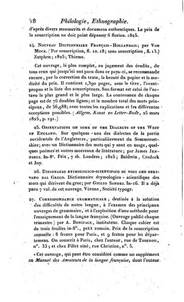 Bulletin des sciences historiques, antiquites, philologie septieme section du Bulletin universel des sciences et de l'industrie