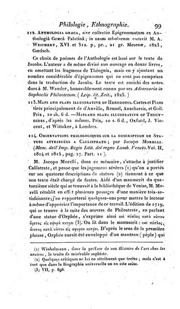 Bulletin des sciences historiques, antiquites, philologie septieme section du Bulletin universel des sciences et de l'industrie