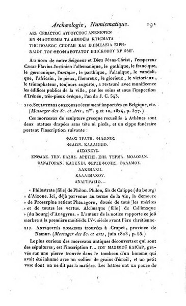 Bulletin des sciences historiques, antiquites, philologie septieme section du Bulletin universel des sciences et de l'industrie