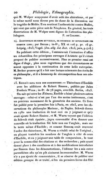 Bulletin des sciences historiques, antiquites, philologie septieme section du Bulletin universel des sciences et de l'industrie