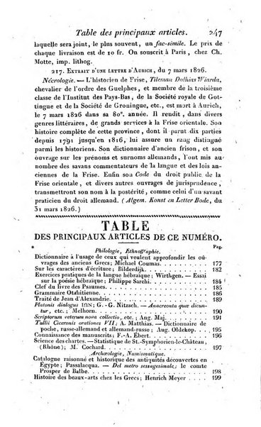 Bulletin des sciences historiques, antiquites, philologie septieme section du Bulletin universel des sciences et de l'industrie