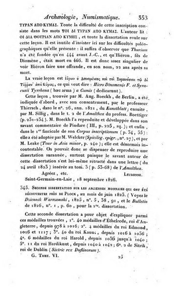 Bulletin des sciences historiques, antiquites, philologie septieme section du Bulletin universel des sciences et de l'industrie