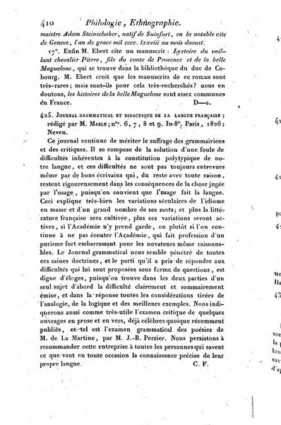 Bulletin des sciences historiques, antiquites, philologie septieme section du Bulletin universel des sciences et de l'industrie