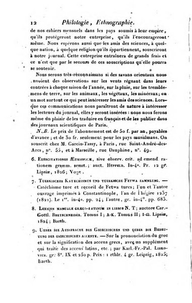 Bulletin des sciences historiques, antiquites, philologie septieme section du Bulletin universel des sciences et de l'industrie