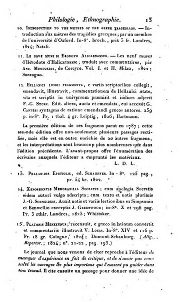 Bulletin des sciences historiques, antiquites, philologie septieme section du Bulletin universel des sciences et de l'industrie