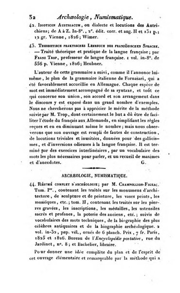 Bulletin des sciences historiques, antiquites, philologie septieme section du Bulletin universel des sciences et de l'industrie