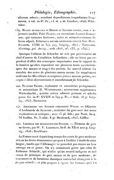 Bulletin des sciences historiques, antiquites, philologie septieme section du Bulletin universel des sciences et de l'industrie