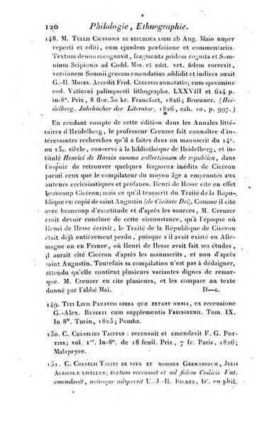 Bulletin des sciences historiques, antiquites, philologie septieme section du Bulletin universel des sciences et de l'industrie