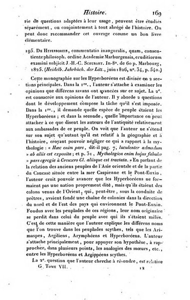 Bulletin des sciences historiques, antiquites, philologie septieme section du Bulletin universel des sciences et de l'industrie