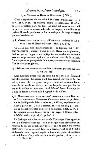 Bulletin des sciences historiques, antiquites, philologie septieme section du Bulletin universel des sciences et de l'industrie