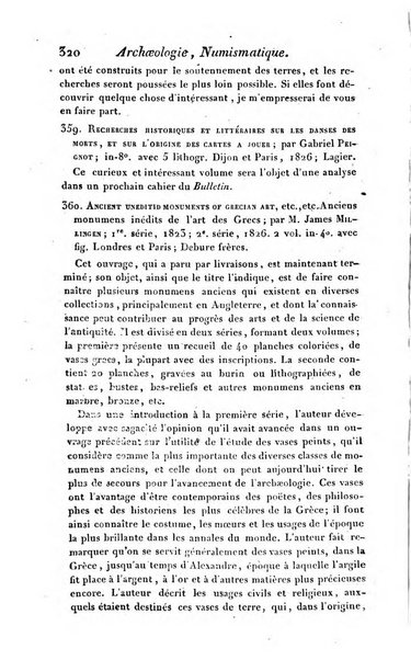 Bulletin des sciences historiques, antiquites, philologie septieme section du Bulletin universel des sciences et de l'industrie