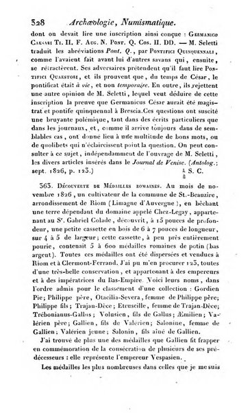 Bulletin des sciences historiques, antiquites, philologie septieme section du Bulletin universel des sciences et de l'industrie