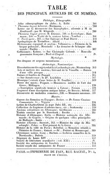 Bulletin des sciences historiques, antiquites, philologie septieme section du Bulletin universel des sciences et de l'industrie