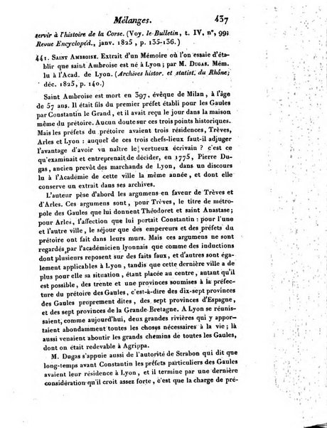 Bulletin des sciences historiques, antiquites, philologie septieme section du Bulletin universel des sciences et de l'industrie