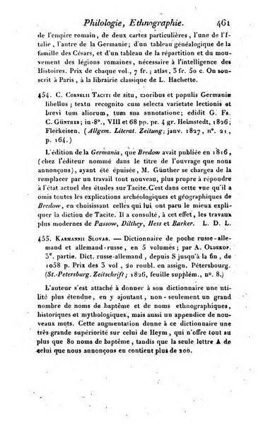 Bulletin des sciences historiques, antiquites, philologie septieme section du Bulletin universel des sciences et de l'industrie