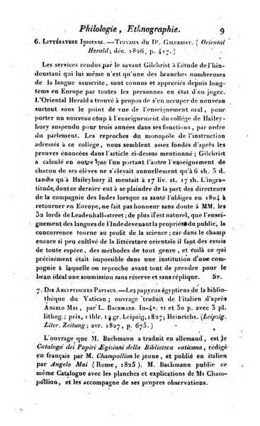 Bulletin des sciences historiques, antiquites, philologie septieme section du Bulletin universel des sciences et de l'industrie