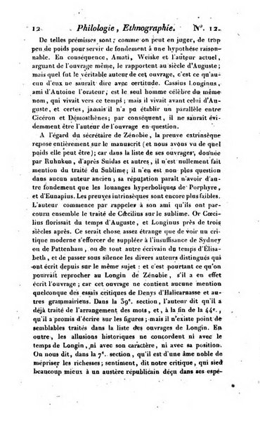 Bulletin des sciences historiques, antiquites, philologie septieme section du Bulletin universel des sciences et de l'industrie