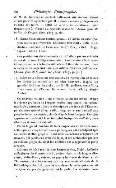 Bulletin des sciences historiques, antiquites, philologie septieme section du Bulletin universel des sciences et de l'industrie