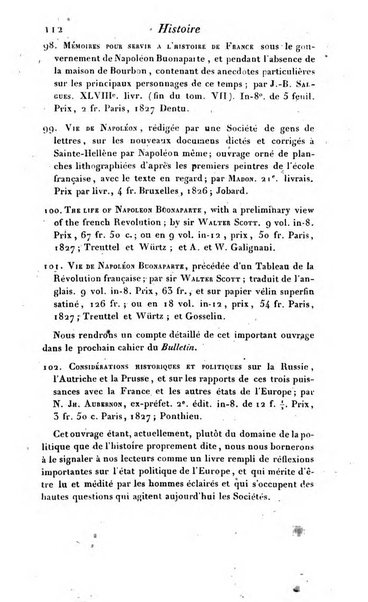 Bulletin des sciences historiques, antiquites, philologie septieme section du Bulletin universel des sciences et de l'industrie