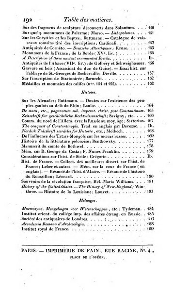 Bulletin des sciences historiques, antiquites, philologie septieme section du Bulletin universel des sciences et de l'industrie